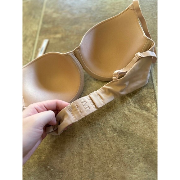 Skims Fits Everybody Demi T-shirt Bra Size 34C Clay - Picture 7 of 7